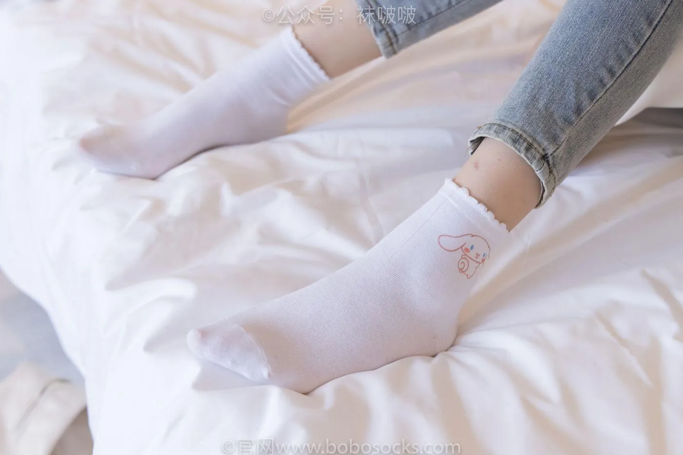 [BoBoSocks袜啵啵]NO.050 小甜豆-高跟长靴、白棉袜 [175P]插图6
